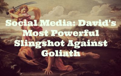 Social Media: David's Most Powerful Slingshot Against Goliath - JJ Social Light - Alpharetta GA