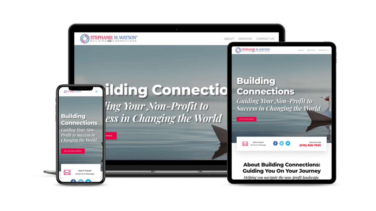 Stephanie Watson - Building Connections Website Design