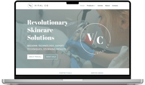 Vital Co - Kala Duncan Website Design